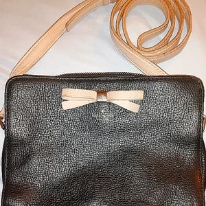 Kate Spade Crossbody purse black/pink